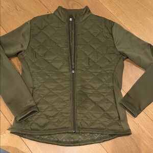 Romfh Olive Puffer Jacket for Women